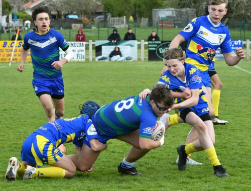 Rugby à XIII en Pays de Lauzun mars 2025